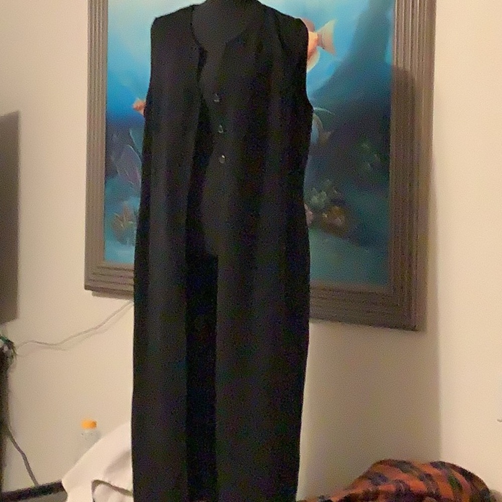 NWOT Maxi sleeveless cardigan